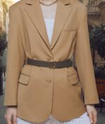 Michael Kors Reversible 2 IN 1 Logo and Smooth Belt IN BROWN AND BLACK