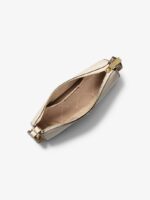 MICHAEL KORS Jet Set Saffiano Leather Crossbody Bag with Case for Apple Airpods Pro IN Cream