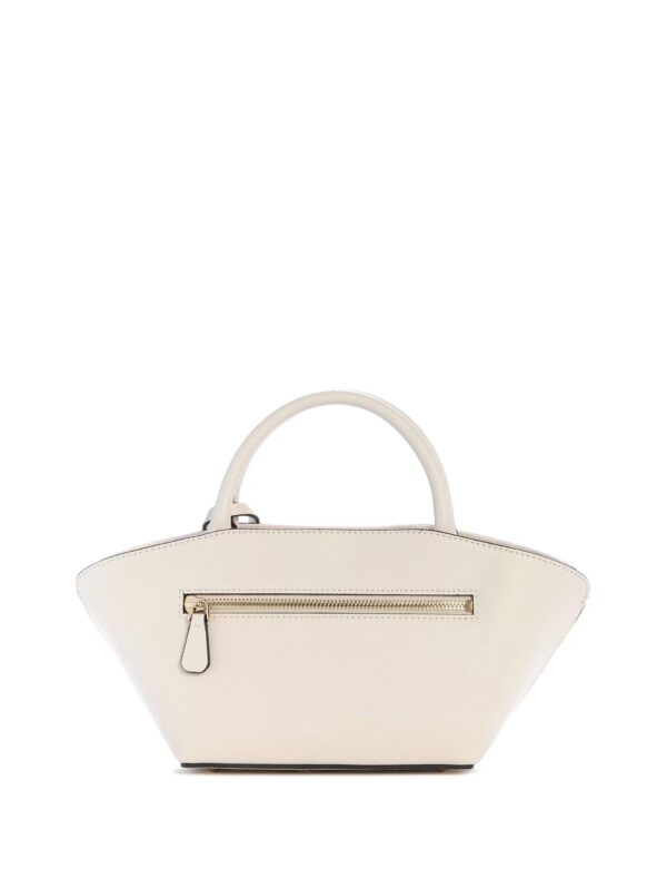 GUESS BOLENA MINI SATCHEL IN WHITE