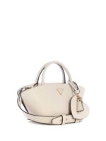GUESS BOLENA MINI SATCHEL IN WHITE