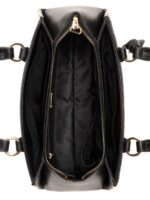 GUESS Kyrie Saffiano Satchel IN BLACK