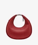 DKNY Margot Crescent Small Crossbody Bag in RUBY RED