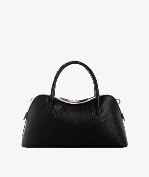 GUESS Davina Medium Satchel Bag IN BLACK