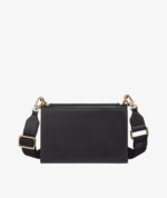 KARL LAGERFELD PARIS Camille leather Shoulder Handbag in black