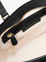 Michael Kors Taryn Small Leather Convertible Bag IN BLACK