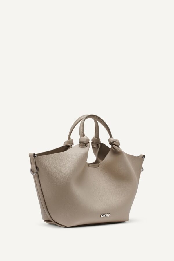 DKNY Paula Commuter Small Tote Bag in Light Taupe