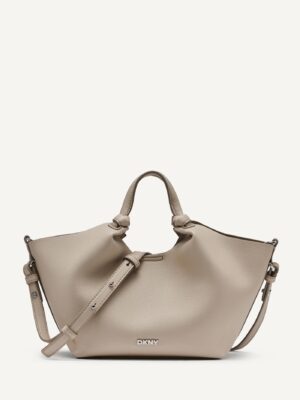 DKNY Paula Commuter Small Tote Bag in Light Taupe