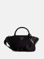 GUESS BOLENA MINI SATCHEL IN BLACK