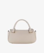 GUESS Evie Small Satchel Bag in Beige