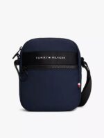 TOMMY HILFIGER MEN Tommy Logo Mini Reporter Bag in Navy