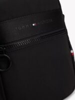 TOMMY HILFIGER MEN Tommy Logo Mini Reporter Bag in black