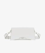 KARL LAGERFELD PARIS Tropez Small Leather Crossbody bag In white
