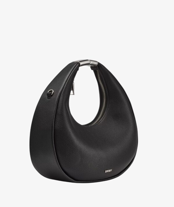 DKNY Margot Crescent Small Crossbody Bag in black