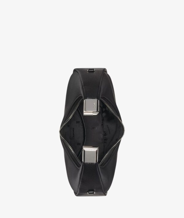 DKNY Margot Crescent Small Crossbody Bag in black