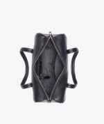 Calvin Klein Rue East-West Top Handle Convertible Satchel in black