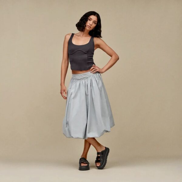 UGG Goldenglow Platform Slide Sandal IN DARK SAND BLACK