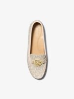 Michael Kors Moccasin in SIGNATURE CREAM