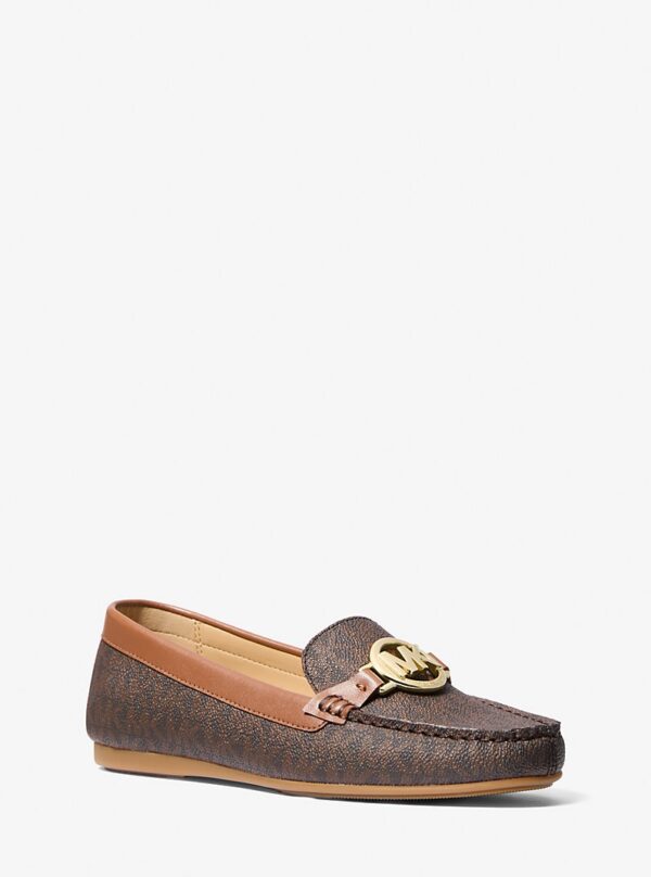 Michael Kors Moccasin in SIGNATURE BROWN