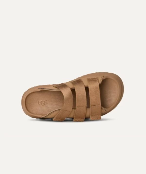 UGG Goldenglow Platform Slide Sandal IN DARK SAND