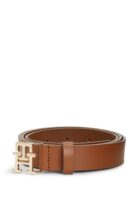 TOMMY HILFIGER Leather Belt IN COGNAC