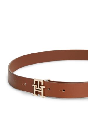 TOMMY HILFIGER Leather Belt IN COGNAC