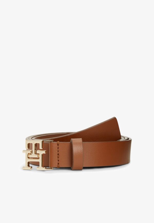 TOMMY HILFIGER Leather Belt IN COGNAC