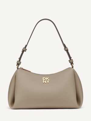 DKNY Remy Shoulder Bag In LIGHT TAUPE