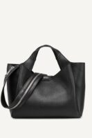 DKNY WILLA MEDIUM SATCHEL IN BLACK