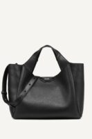 DKNY WILLA MEDIUM SATCHEL IN BLACK
