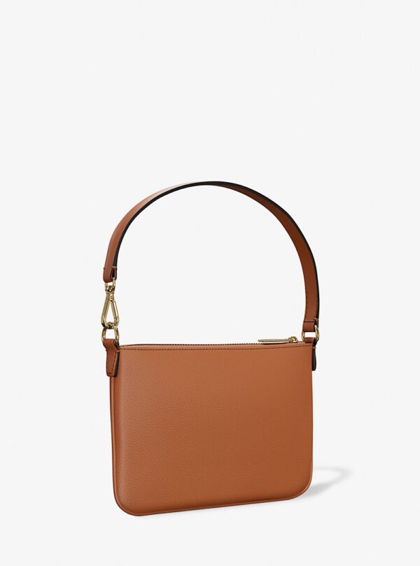 Michael Kors Small LEATHER Wristlet IN luggage