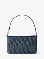 Michael Kors Matelassé Denim Wristlet