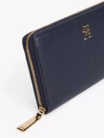 Tommy Hilfiger Wide Continental Wallet In NAVY