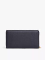 Tommy Hilfiger Wide Continental Wallet In NAVY
