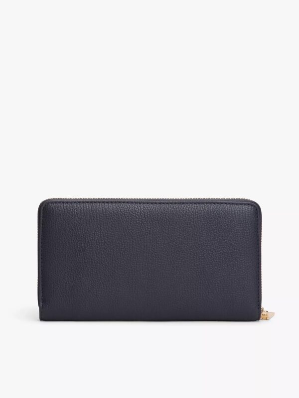 Tommy Hilfiger Wide Continental Wallet In NAVY