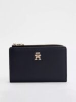 Tommy Hilfiger Tommy Monogram Slim Wallet IN DARK NAVY