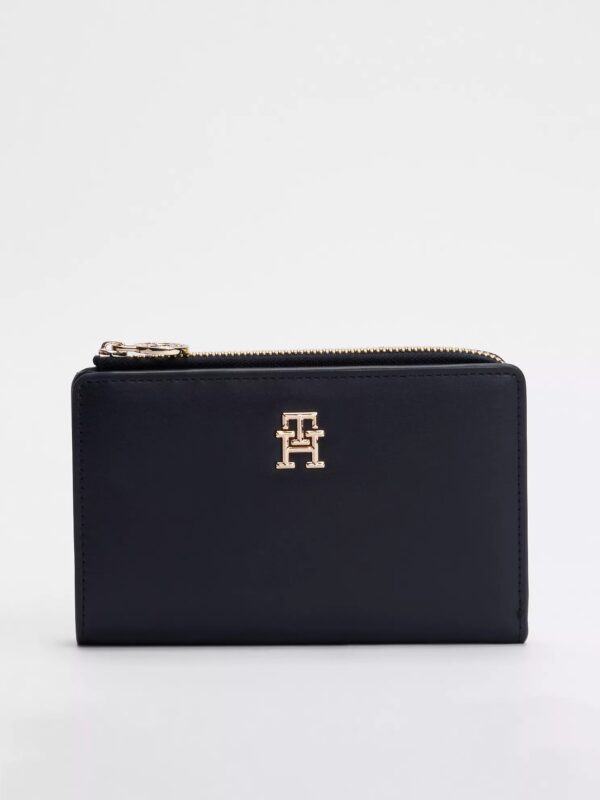 Tommy Hilfiger Tommy Monogram Slim Wallet IN DARK NAVY