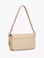 TOMMY HILFIGER Monogram Logo Convertible Crossbody Bag IN SANDALWOOD