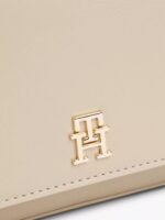 TOMMY HILFIGER Monogram Logo Convertible Crossbody Bag IN SANDALWOOD