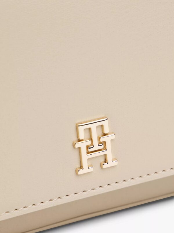 TOMMY HILFIGER Monogram Logo Convertible Crossbody Bag IN SANDALWOOD