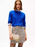 TOMMY HILFIGER Monogram Logo Convertible Crossbody Bag IN SANDALWOOD