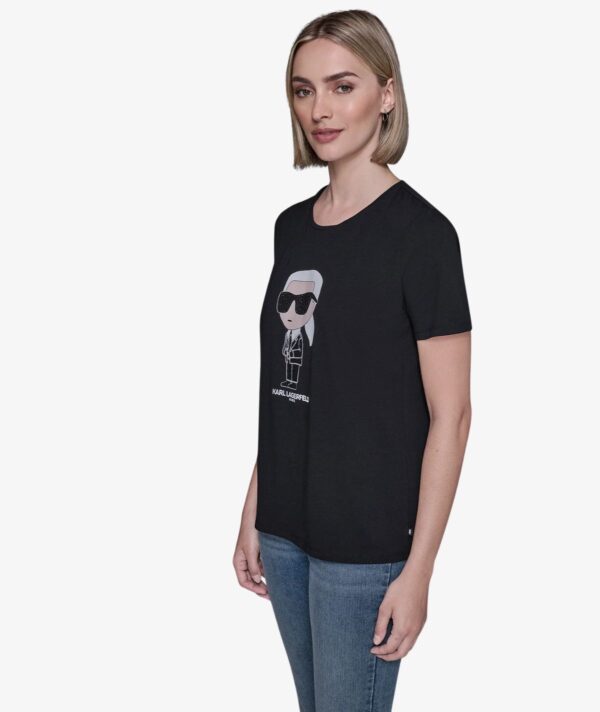 KARL LAGERFELD BLAZER TEE WOMEN'S TSHIRT IN BLACK