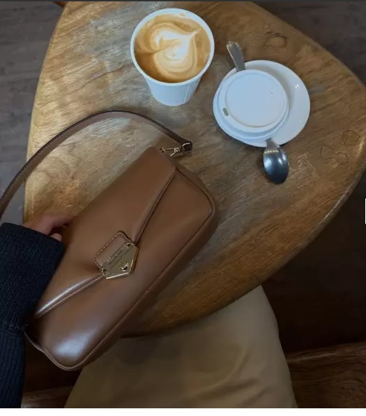 Michael Kors Soho Small Convertible Shoulder Bag in luggage