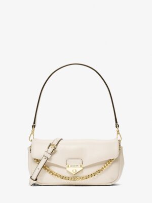 Michael Kors Soho Small Convertible Shoulder Bag in cream