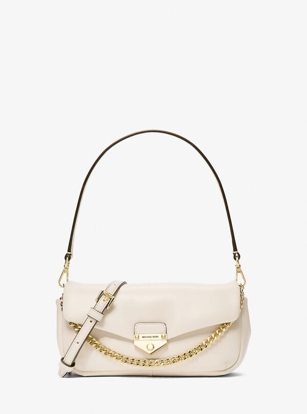 Michael Kors Soho Small Convertible Shoulder Bag in cream