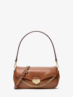 Michael Kors Soho Small Convertible Shoulder Bag in luggage