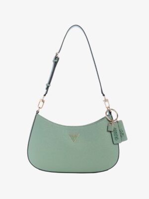 GUESS Noelle ZipTop Shoulder Handbag IN LIGHT SAGE