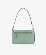 GUESS Noelle II ZipTop Small Shoulder Handbag IN LIGHT SAGE