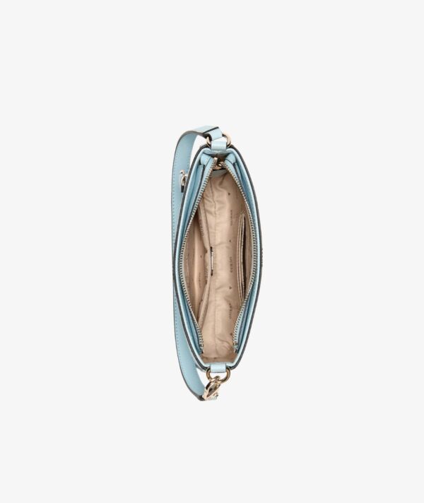 GUESS Noelle II ZipTop Small Shoulder Handbag IN AQUA