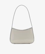 GUESS ARNELA TOP ZIP SMALL SHOULDER BAG IN LIGHT TAUPE
