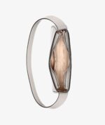 GUESS ARNELA TOP ZIP SMALL SHOULDER BAG IN LIGHT TAUPE